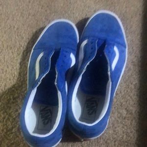 Vans blue